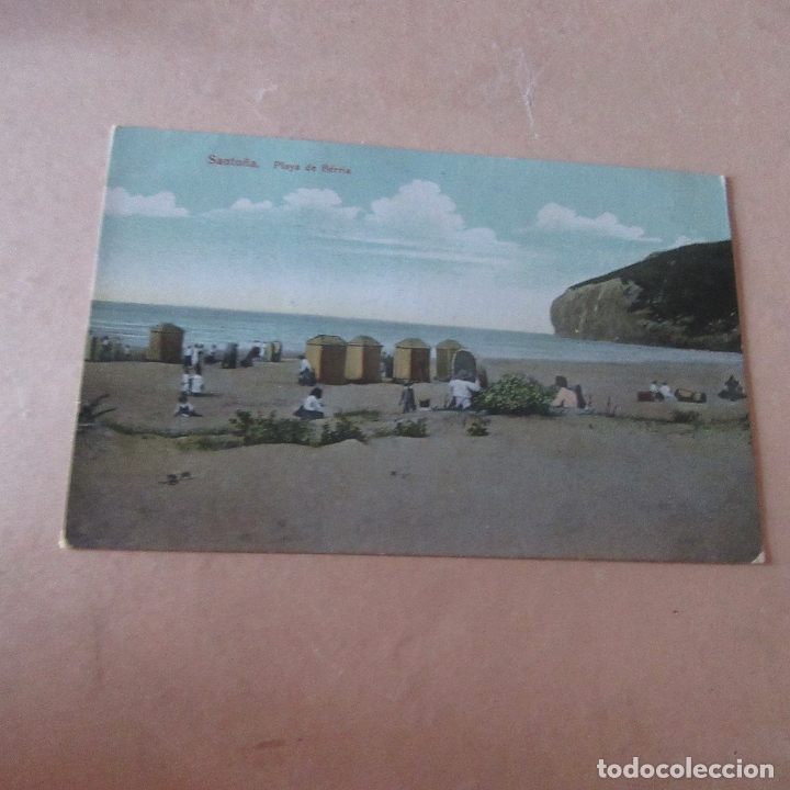 Postales: Antigua postal santo&ntilde;a unica - Foto 1