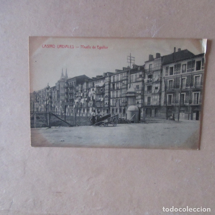 Postales: Antigua postal castro urdiales unica - Foto 1