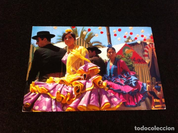 Cartes Postales: POSTAL. 2. ESPA&Ntilde;A T&Iacute;PICA. FERIA ANDALUZA. BERGAS, INDUSTRIAS GR&Aacute;FICAS. POSTAL NO ESCRITA.