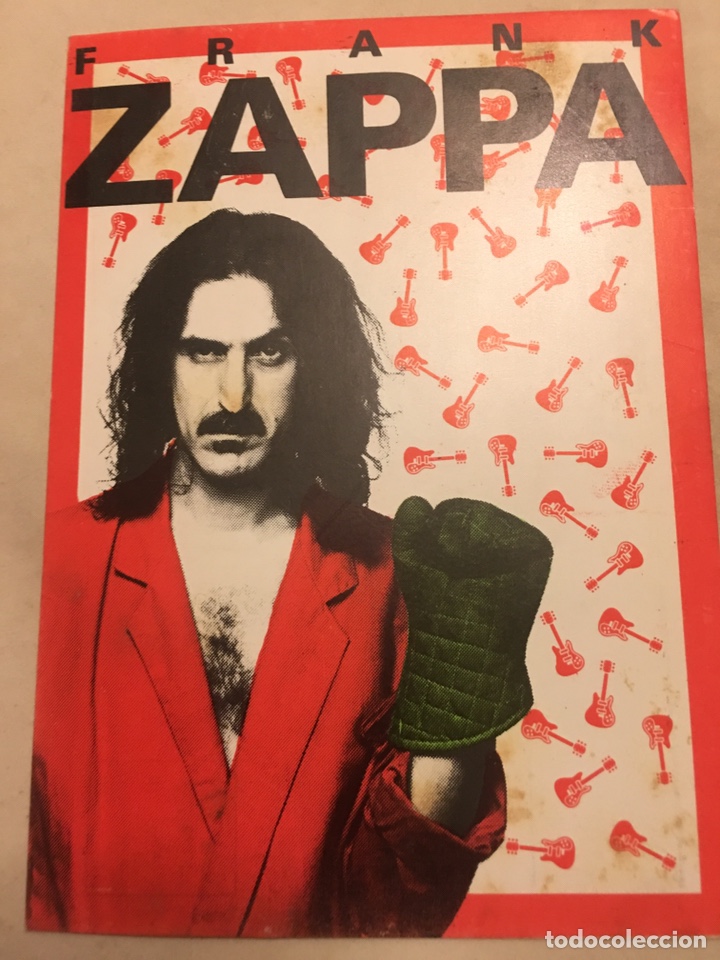 Postales: Postal fiesta Frank Zappa Barcelona - Foto 1