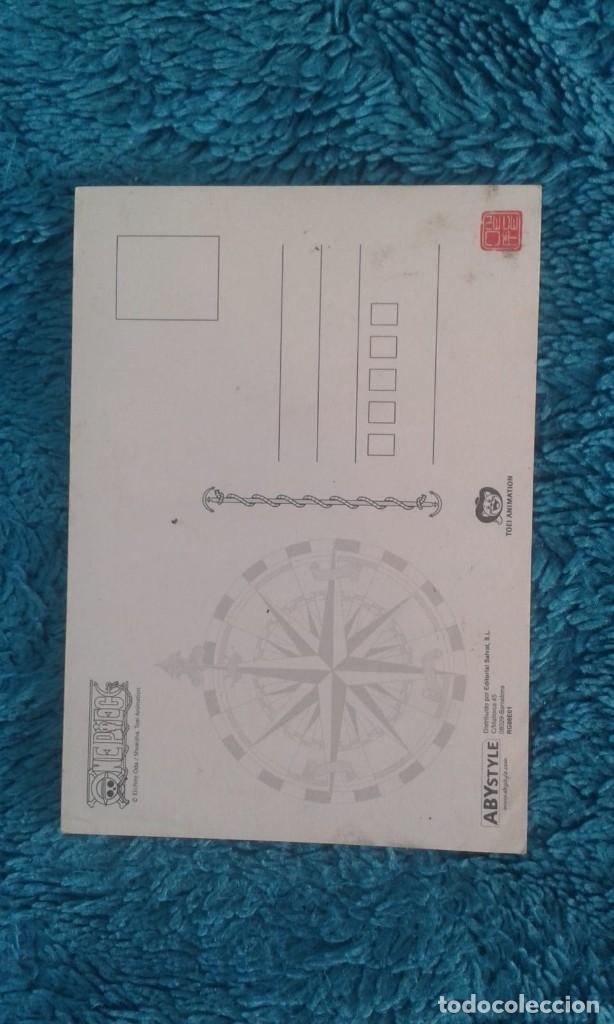 Postales: POSTAL DE LA SERIE DE ANIME ONE PIECE - Foto 2