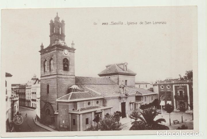 Cartoline: Foto-Postal. Sevilla.- Iglesia de San Lorenzo. Ediciones Unique