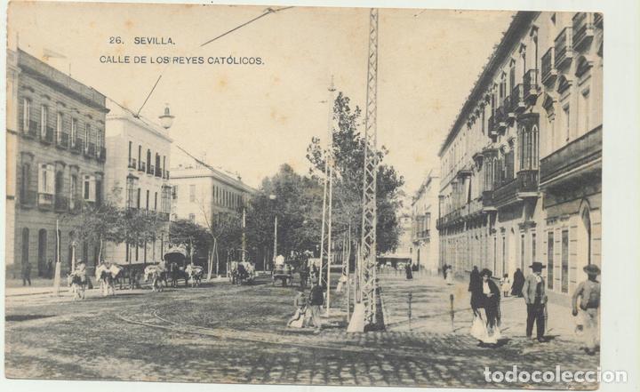 Postales: Sevilla.- Calle de los Reyes Cat&oacute;licos. Colecci&oacute;n Barreiro