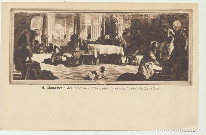 Postales: Monasterio del Escorial.- Salas Capitulares. Tintoretto. El Lavatorio