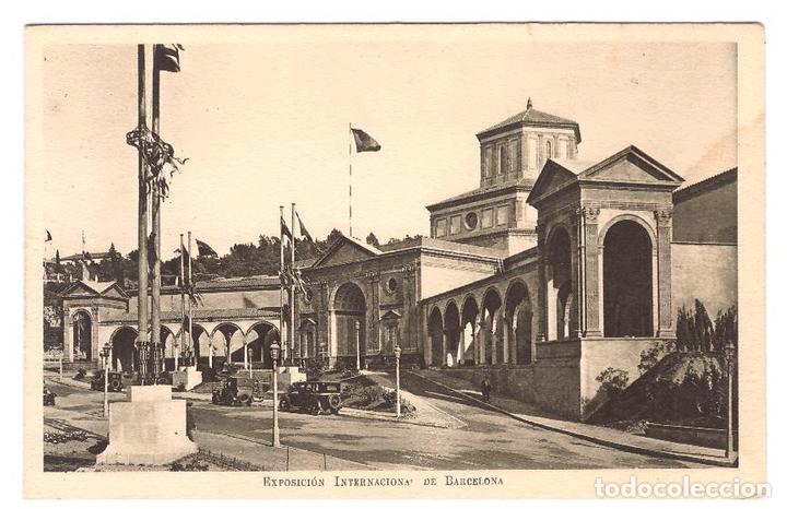 Postales: Exposici&oacute;n Internacional de Barcelona.- Palacio de las Artes Gr&aacute;ficas