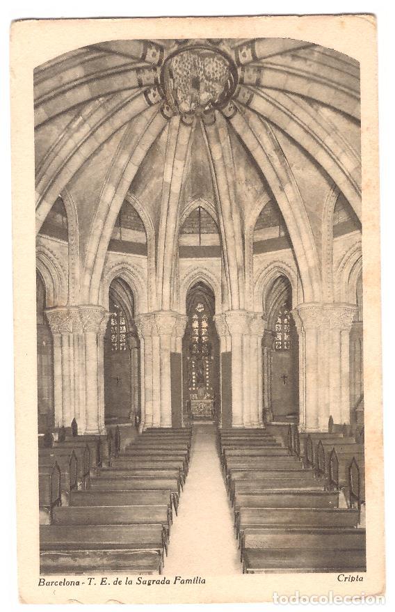 Postales: Barcelona.- T. E. de la Sagrada Familia
