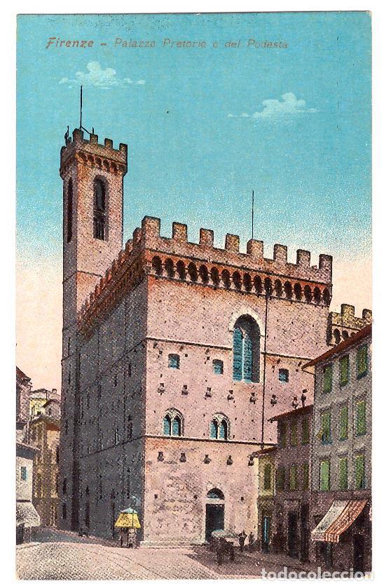 Cartoline: Firenze.- Palazzo Pretorio o del podesta