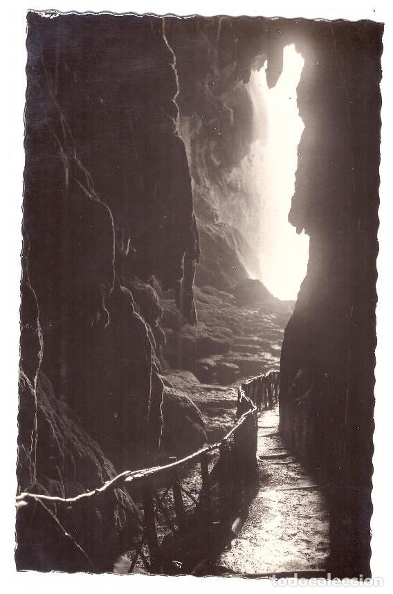 Postales: Monasterio de Piedra. Gruta de la cola del Caballo. Circa 1959