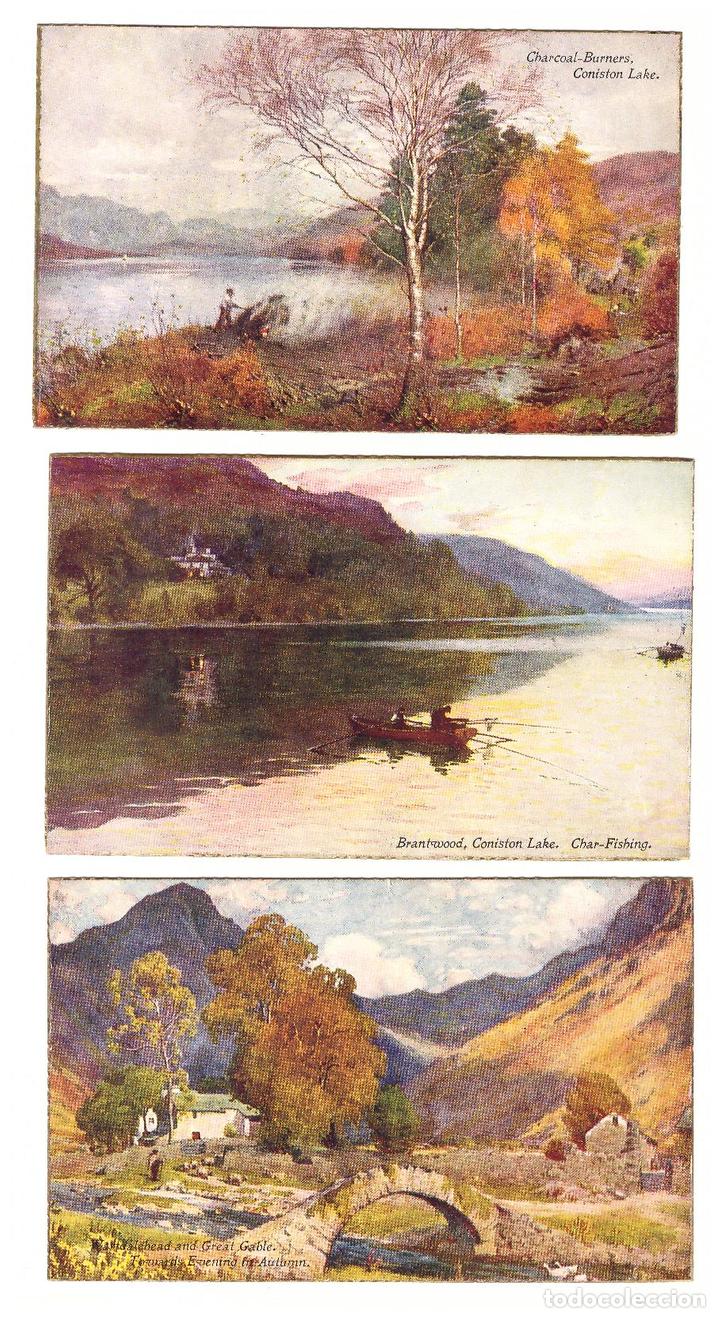 Postales: Lote de 3 Postales Inglesas. The English Lakes