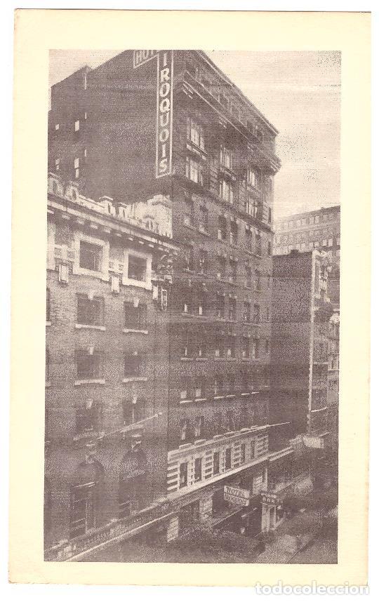 Postales: Nueva York.- Hotel Iroquois