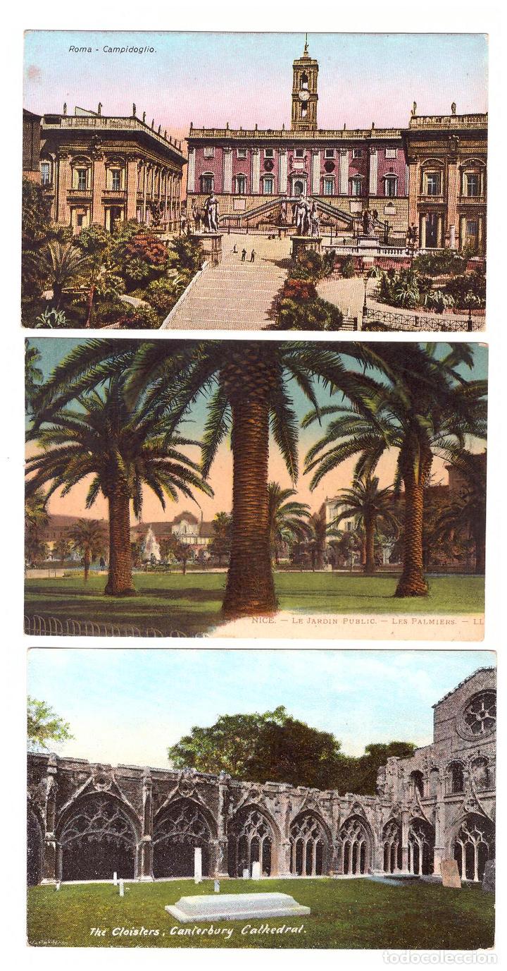 Postales: Lote de Tres Postales: Nice - Foto 1