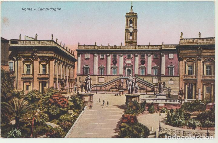 Postales: Roma.-Campidoglio