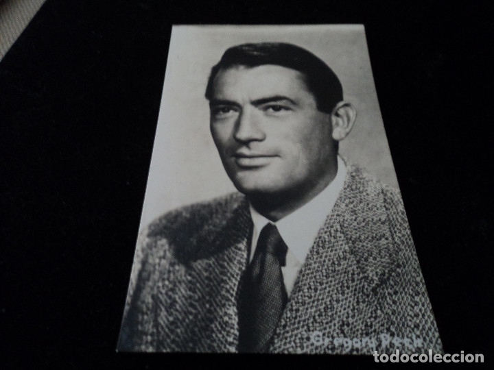 Postales: gregory peck circulada 1955 - Foto 1