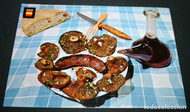 Postais: POSTAL - BUTIFARRA CON SETAS A LA PARRILLA - ESCUDO DE ORO