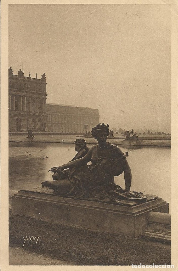 Cartoline: Postal Francia: Esplendeur et charmes de Versailles. Yvon. 83. Principios siglo XX.