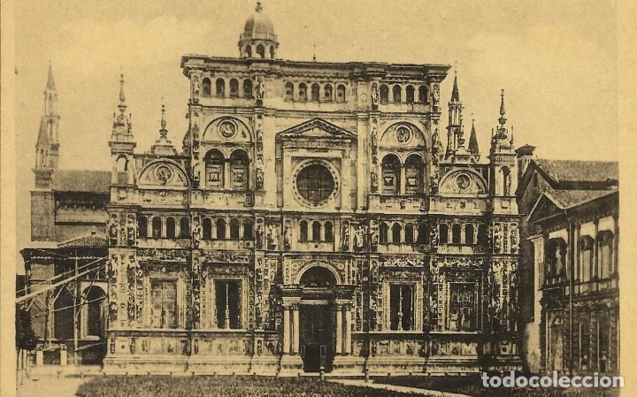 Postcards: Postal Italia. Catedral de Pavia. Nathan. 6. Principios siglo XX. 9x14 cm. Buen estado.