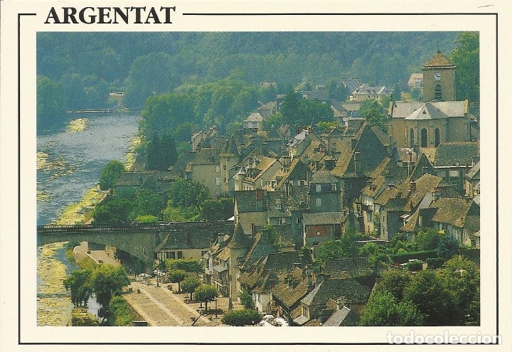 Postcards: Francia. Argentat. 1990. Buen estado. 10x15 cm. Postal.