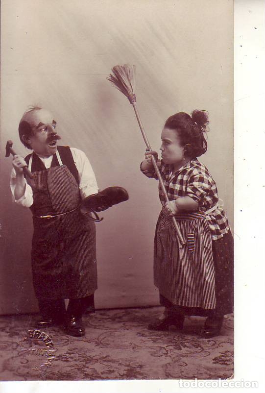 Postales: TERESITA Y MINUTO - DEDICADA - Foto 1