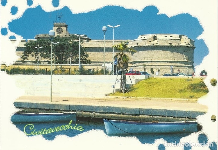 Postais: Forte Michelangelo. Civitavecchia. Italia. Buen estado. 11x17 cm. Postal.