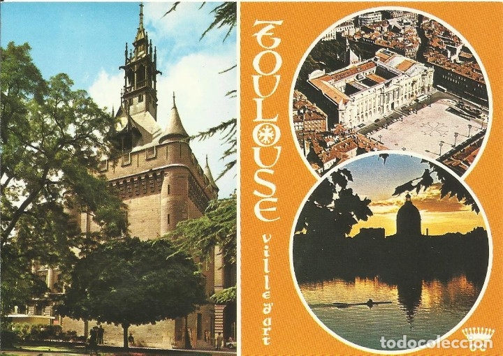 Postcards: Francia. Toulouse. Le Donjon du Capitole. Buen estado. 10x15 cm. A&ntilde;os 80. Postal.