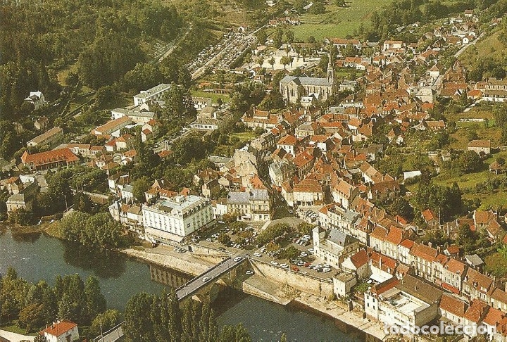 Cartoline: Francia. Le Bugue. Dordogne. Perigord. Buen estado. 10x15 cm. A&ntilde;os 80. Postal.