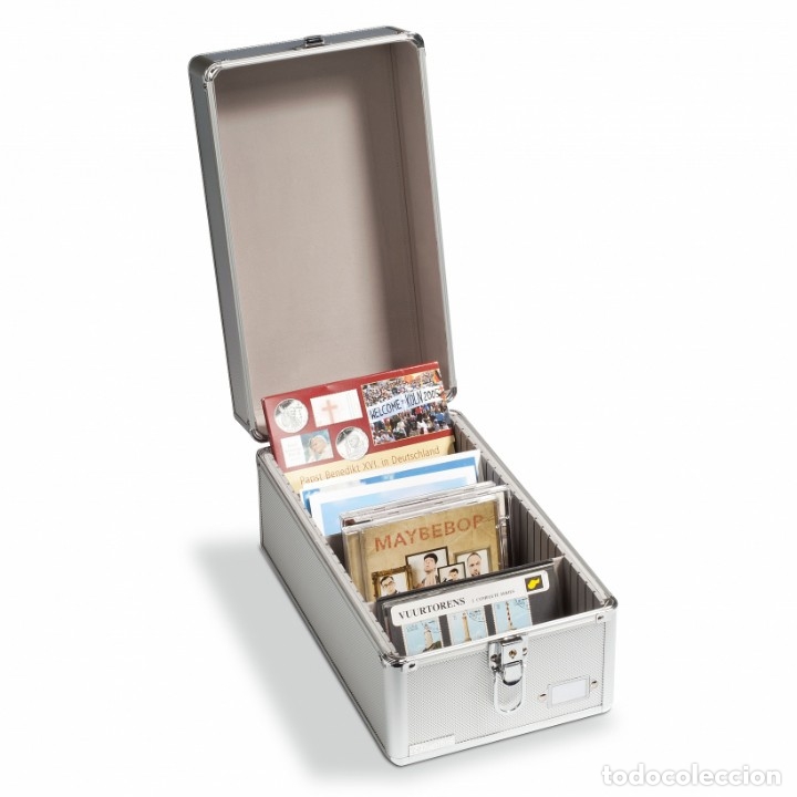 Postales: MALET&Iacute;N DE COLECCIONISMO CARGO MULTI, PLATEADO - Foto 1