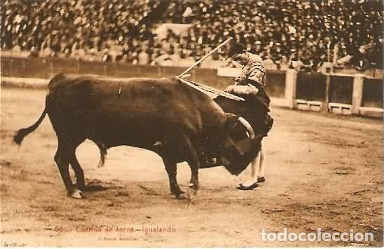 Postales: Corrida de Toros. Igualando - Foto 1