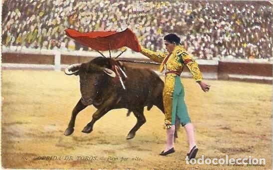Postales: Corrida de Toros. Paso por alto - Foto 1