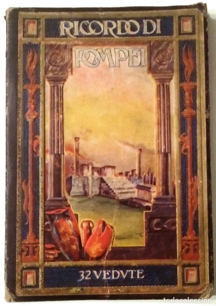 Postales: LIBRETO CON 32 POSTALES SOBRE POMPEYA - Foto 1