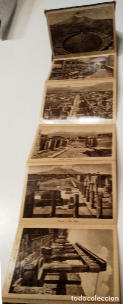 Postales: LIBRETO CON 32 POSTALES SOBRE POMPEYA - Foto 2