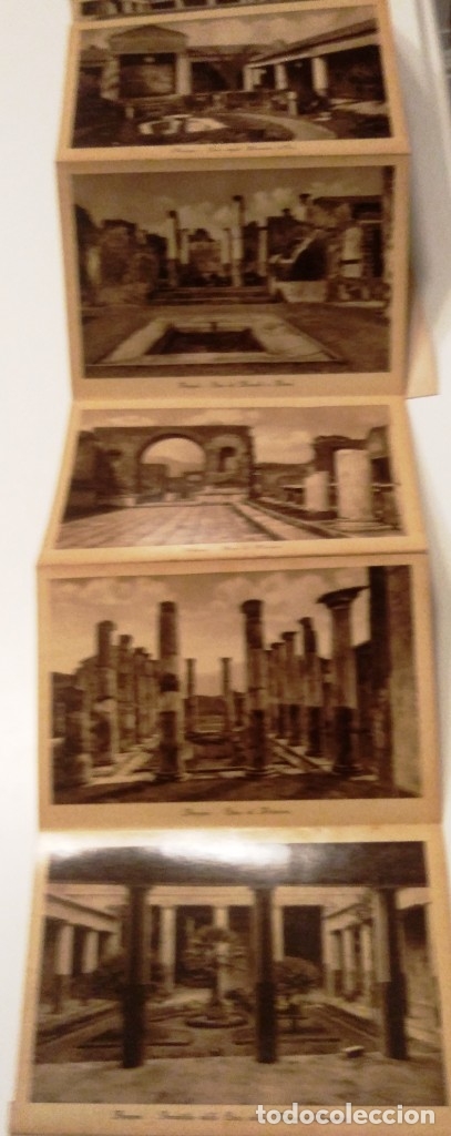 Postales: LIBRETO CON 32 POSTALES SOBRE POMPEYA - Foto 4