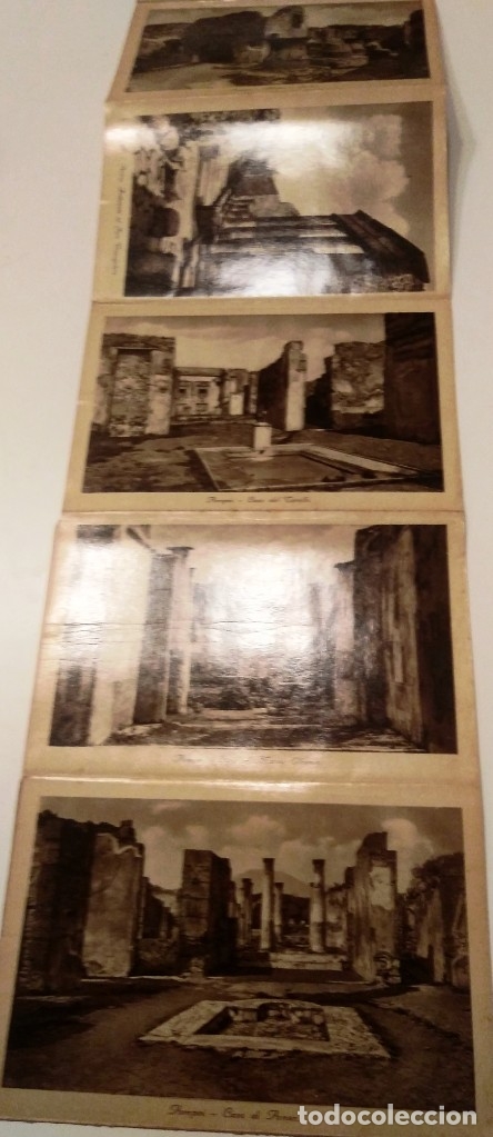 Postales: LIBRETO CON 32 POSTALES SOBRE POMPEYA - Foto 7