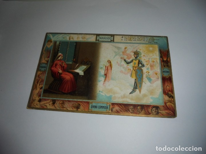 Postales: PARADISO DIVINA COMMEDIA PAR VIII - Foto 1