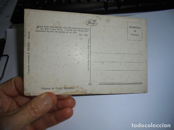 Postales: PARADISO DIVINA COMMEDIA PAR VIII - Foto 2