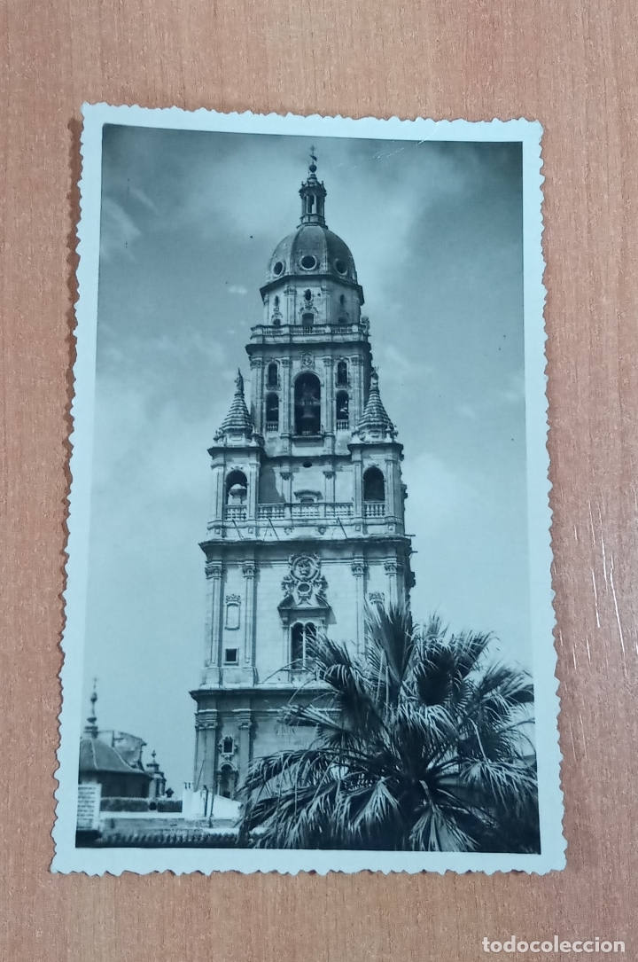Postales: ANTIGUA POSTAL MURCIA TORRE DE LA CATEDRAL - Foto 1