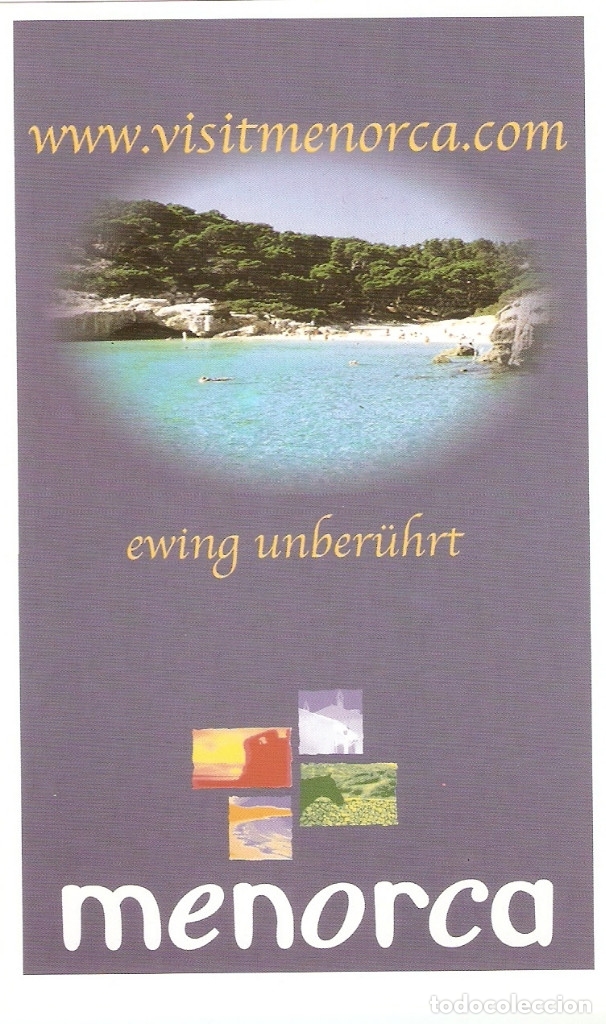 Postales: POSTAL VISIT MENORCA - Foto 1
