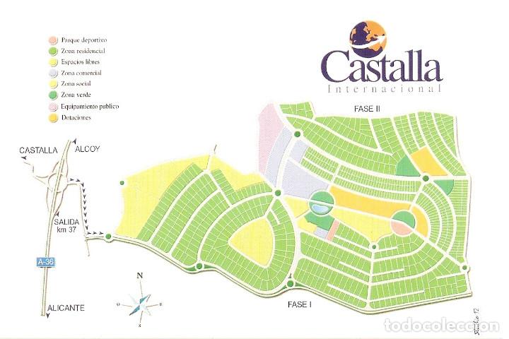 Postales: POSTAL PROMOCIONES INMOBILIARIAS MARSADI - CASTALLA INTERNACIONAL