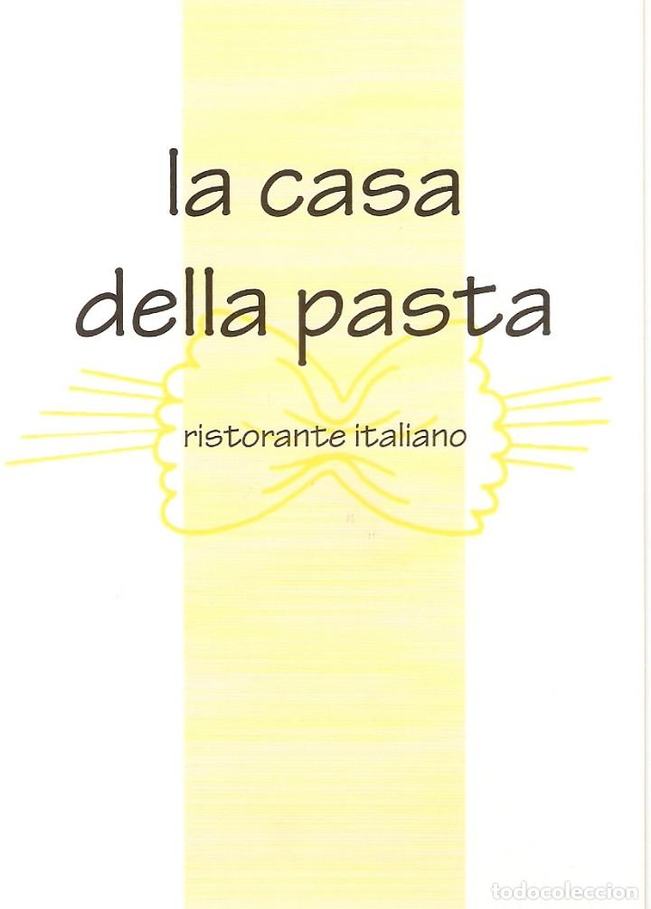 Postales: POSTAL PUBLICITARIA LA CASA DELLA PASTA