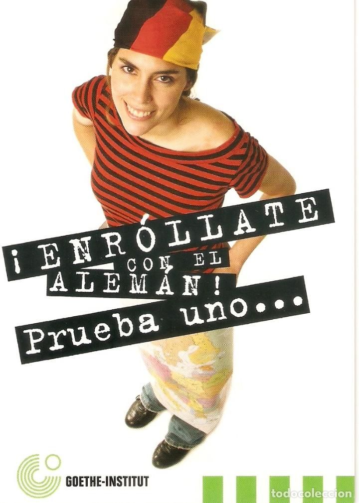 Postales: POSTAL PUBLICITARIA GOETHE INSTITUT