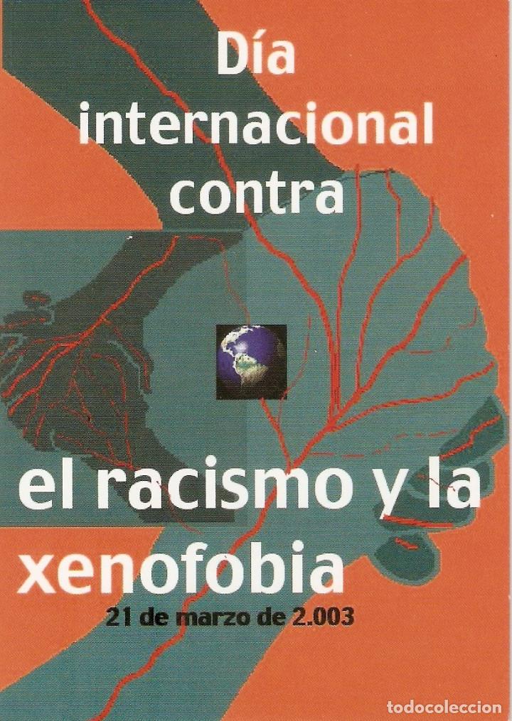 Cartes Postales: POSTAL POSTALFREE - DIA INTERNACIONAL CONTRA EL RACISMO Y LA XENOFOBIA