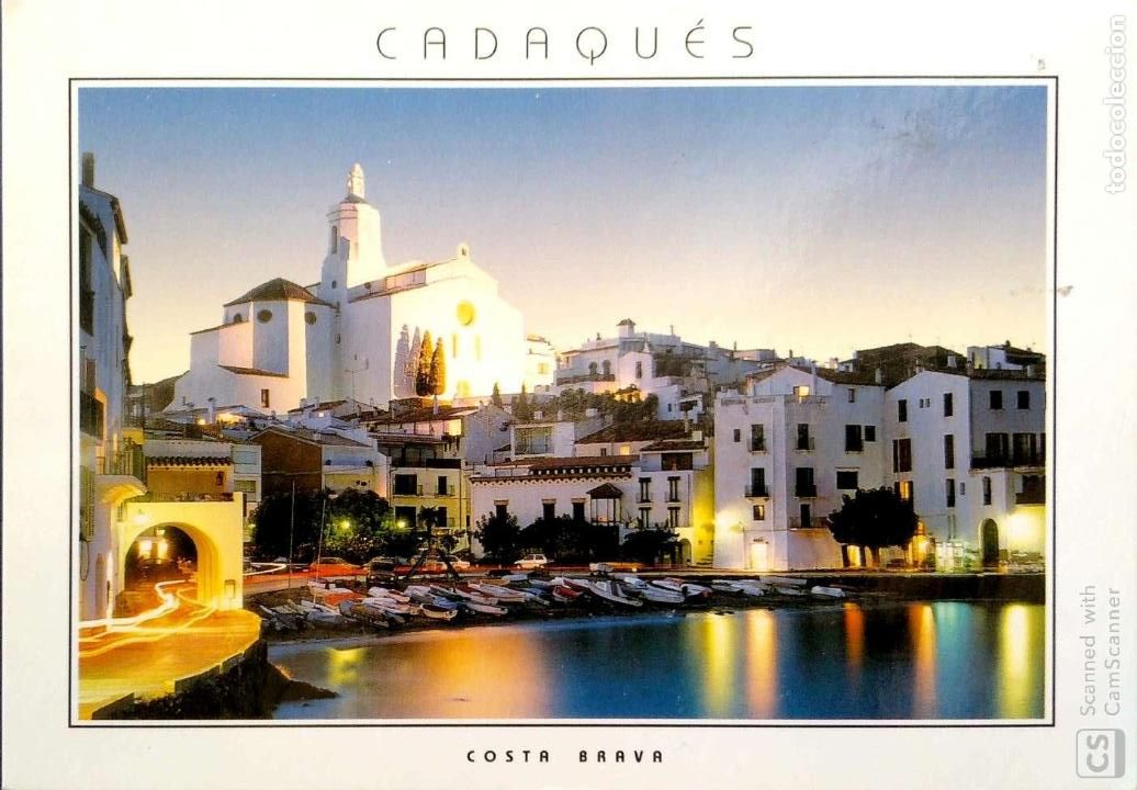 Postales: Cadaqu&eacute;s. 3313 detalle. Pic. Usada. Color - Foto 1