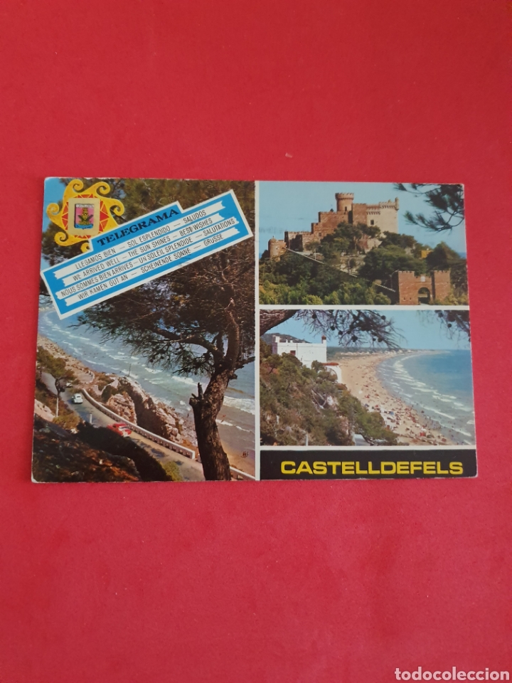 Postales: Castell de Fels.Barcelona. - Foto 1