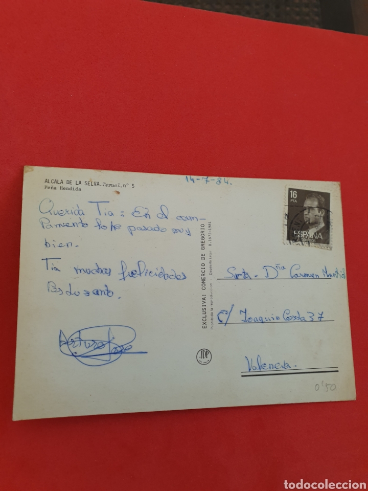 Postales: Alcal&aacute; de la Selva. Teruel. 1984. - Foto 2