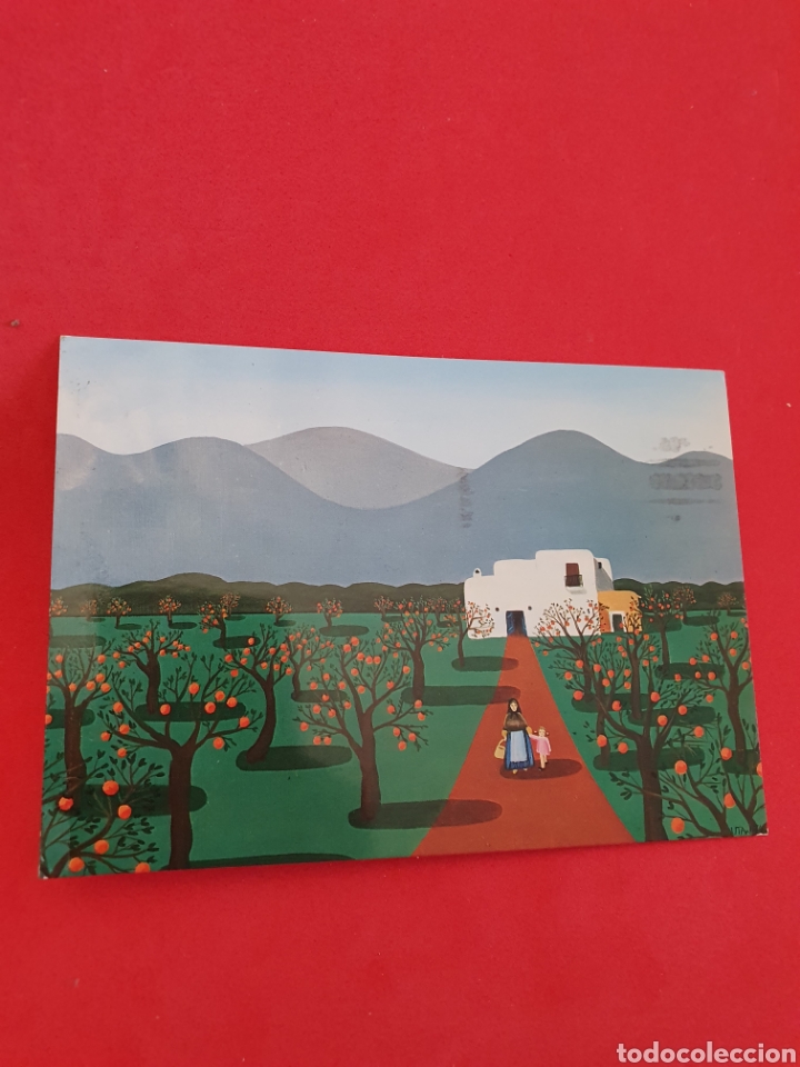 Postales: Pintura al Oleo.Ibiza. - Foto 1