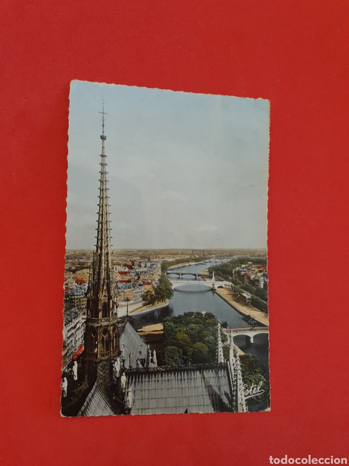 Postales: Paris. Nortre‐Dame.Circulada.1960. - Foto 1