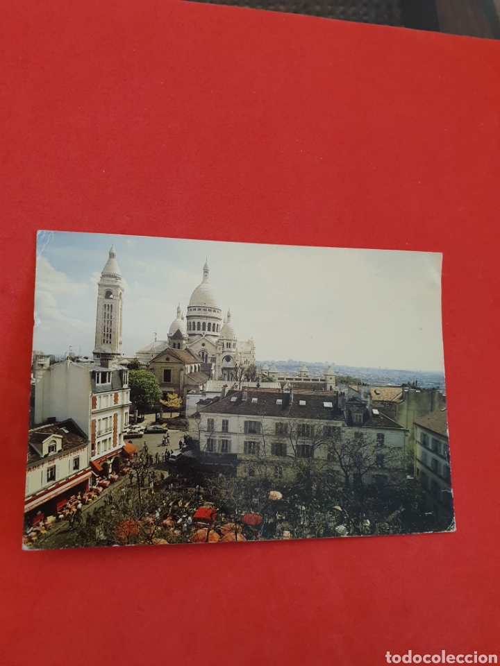 Postales: A Montmartre.Paris.Circulada.1988. - Foto 1