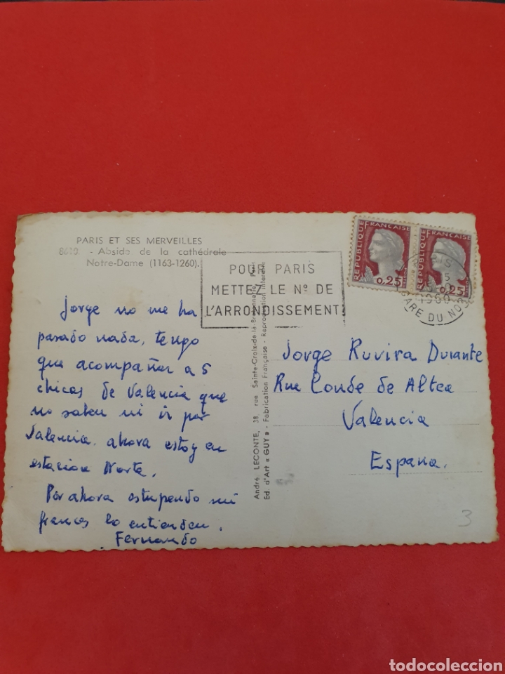 Postales: Paris Et Ses Merveilles.Circulada. - Foto 2