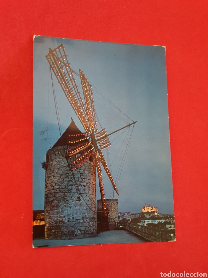 Postales: Molino del Jonquet.Mallorca.Circulada. - Foto 1