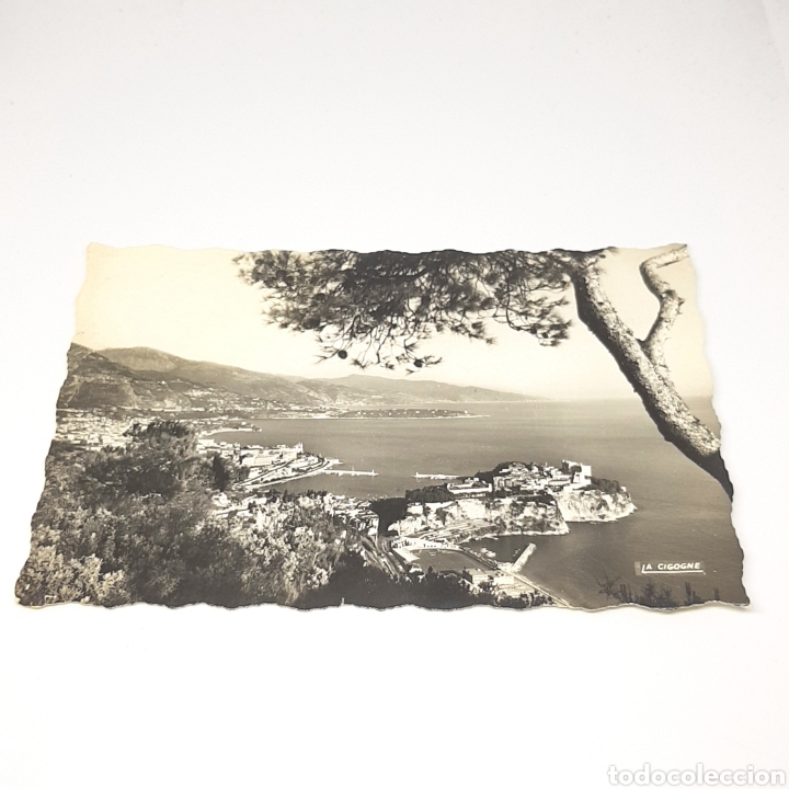 Postales: (ST.10) TARJETA POSTAL CIRCULADA - MONACO - LE ROCHER - Foto 1