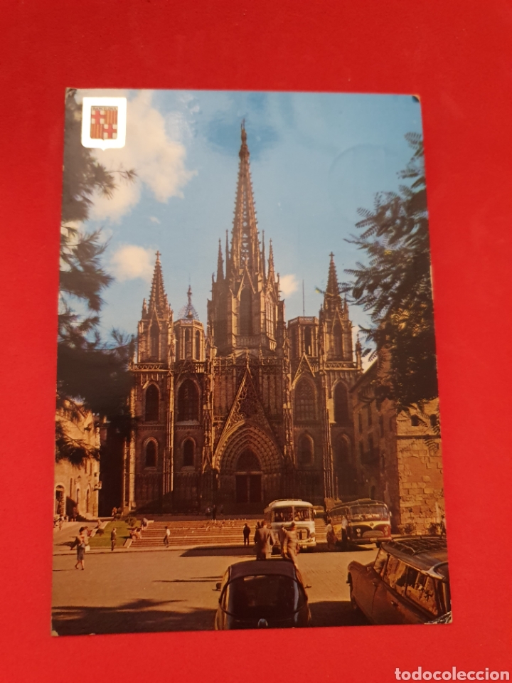 Postales: La Catedral.Barcelona. Circulada. - Foto 1